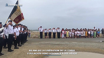 TV Locale Corse - 80 ans de la libération de la Corse : U Sulaghju rend hommage à ses héros