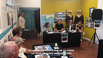 TV Locale Corse - 80 ans de la libération de la Corse : la ville annonce ses festivités