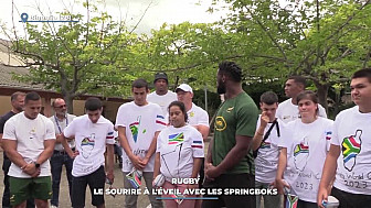 TV Locale Corse - Rugby : le sourire à l'éveil avec les Springboks