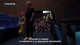 TV Locale Corse - Leghje è cumedie : le théâtre va à la rencontre des enfants
