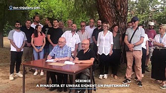 TV Locale Corse -   Science : A Rinascita et l'INRAE signent un partenariat