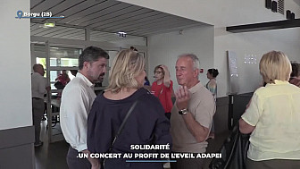 TV Locale Corse - Solidarité : Un concert au profit de L'éveil Adapei