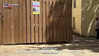 TV Locale Corse - Projette-toi : les demandeurs d'emploi font parler la citadelle