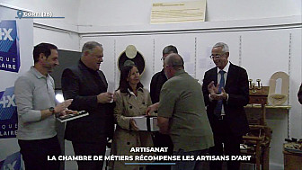 TV Locale Corse - Artisanat : la Chambre des métiers récompense les artisans d'art