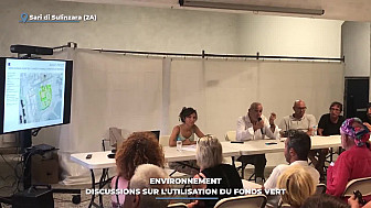 TV Locale Corse - Environnement : discussions sur l'utilisation du Fonds Vert