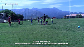 TV Locale Corse - Stage vacances - Perfectionner les jeunes à des activités sportives