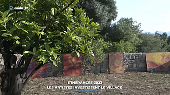 TV Locale Corse - Itinérances 2023 : Les artistes investissent le village