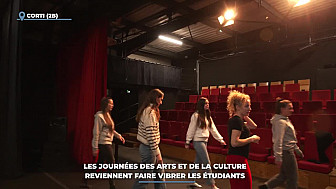 TV Locale Corse - Les journées des arts et de la culture reviennent faire vibrer les étudiants