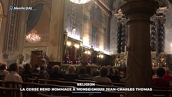 TV Locale Corse - Religion : la Corse rend hommage à Monseigneur Jean-Charles Thomas