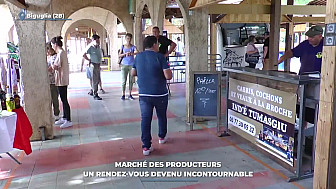 TV Locale Corse - Marché des producteurs : un rendez-vous devenu incontournable