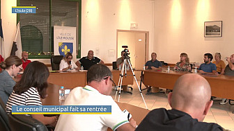 TV Locale Corse - Le conseil municipal fait sa rentrée