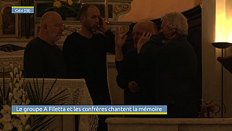 TV Locale Corse - Le groupe A Filetta et les confrères chantent la mémoire