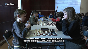 TV Locale Calvi - Championnat de Corse d'échecs : tournoi de qualification en Balagne