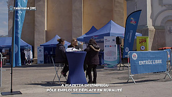 TV Locale Corse - A Piazetta di l'Impiegu : Pôle emploi se déplace en ruralité