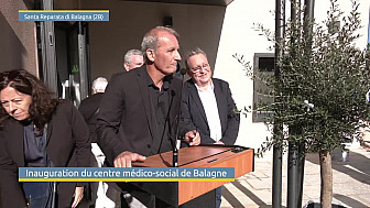 TV Locale Corse - Inauguration du centre médico-social de Balagne