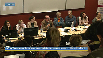 TV Locale Corse - violences sexuelles et sexistes en milieu étudiant