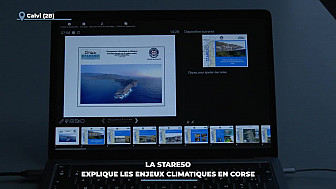 TV Locale Corse - La Stareso explique les enjeux climatiques en Corse