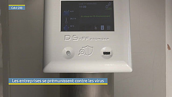 TV Locale Corse - Les entreprises se prémunissent contre les virus