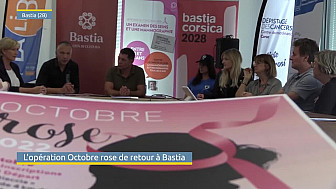 TV Locale Corse - L'opération octobre rose de retour à Bastia