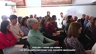 TV Locale Corse - Atelier 'Hors les murs' : les étudiants exposent des projets innovants