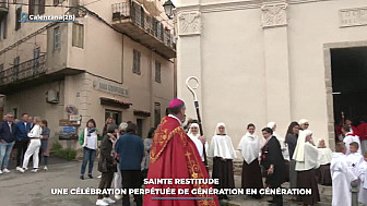 TV Locale Corse - Sainte Restitude : une célébration perpétuée de génération en génération