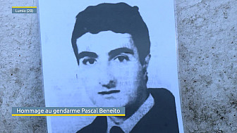 TV Locale Corse - Hommage au gendarme Pascal Beneito