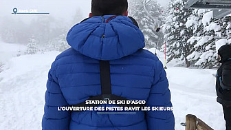 Acteurs-Locaux  TV Locale Corse - Station de ski d'Asco : une ouverture retardée avec les intempéries