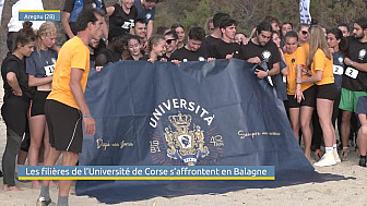 TV Locale Corse - Les filières de l'Université de Corse s'affrontent en Balagne