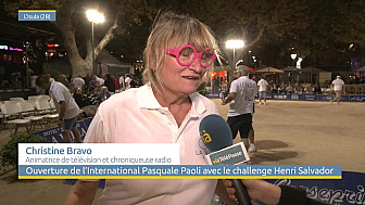 TV Locale Corse - Ouverture de l'International Pasquale Paoli avec le challenge Henri Salvador