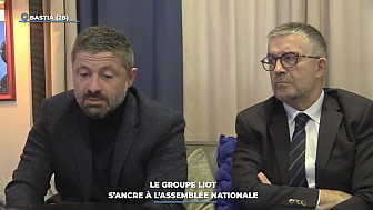 TV Locale Corse - Le groupe Liot s'ancre à l'assemblée nationale