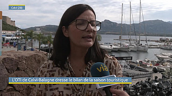 TV Locale Corse - L'OTI de Calvi-Balagne dresse le bilan de la saison touristique