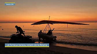 TV Locale Bastia - Le fameux bateau volant de l’Arinella