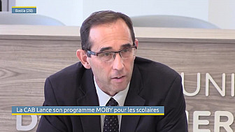 TV Locale Corse - La CAB Lance son programme MOBY pour les scolaires 