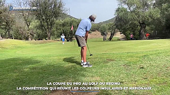 TV Locale Corse - La Coupe du pro au golf du Reginu - La compétition qui réunit les golfeurs insulaires et nationaux