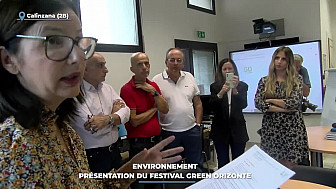 TV Locale Corse - Environnement : présentation du festival Green orizonte