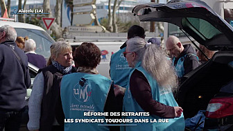 TV Locale Corse - Réforme des retraites : les syndicats toujours dans la rue