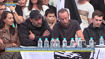 TV Locale Corse - Mobilisation devant la prison pour la libération des prisonniers politiques