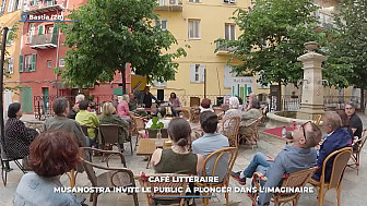 TV Locale Corse - Café littéraire : Musanostra invite le public à plonger dans l'imaginaire