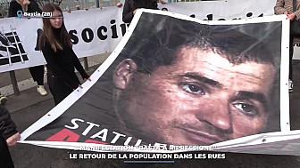 TV Locale Corse - Manifestation 'Basta a ripressione' : le retour de la population dans les rues