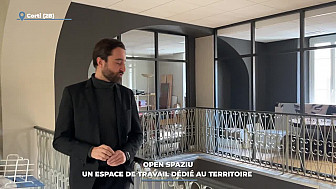TV Locale Corse - Open Spaziu : un espace de travail dédié au territoire
