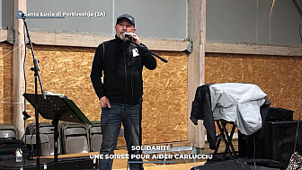 TV Locale Corse - Solidarité : une soirée pour aider Carlucciu