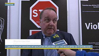 Acteurs-Locaux sur TV Locale Corte - Les violences sexistes et sexuelles illustrées par les étudiants de l'Université