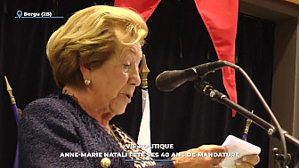 TV Locale Corse - Vie politique : Anne-Marie Natali fête ses 40 ans de mandature