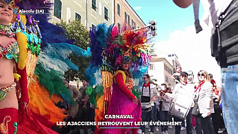 TV Locale Corse - Carnaval : les ajacciens retrouvent leur événement