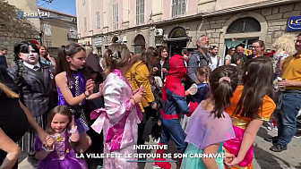 Télé Paese - Initiative : la ville fête le retour de son carnaval