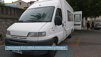 TV Locale Corse - Découverte d'un institut mobile à travers la Balagne