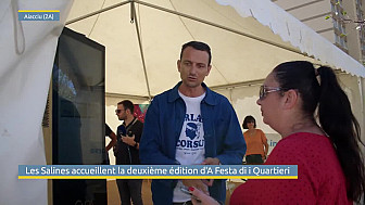 TV Locale Corse - Les Salines accueillent la deuxième édition d'A Festa di i Quartieri