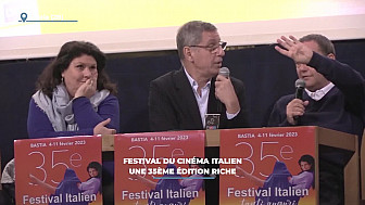 Acteurs-Locaux sur TV-Locale Haute-Corse - Festival du cinéma Italien : une 35ème édition riche