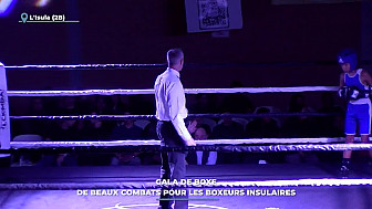 TV Locale Corse - Gala de boxe : de beaux combats pour les boxeurs insulaires
