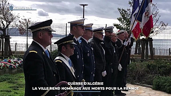 TV Locale Corse - Guerre d'Algérie : la ville rend hommage aux morts pour la France